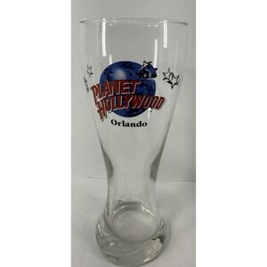 Planet Hollywood Orlando 20 oz souvenir pilsner glass Beer Glass EUC